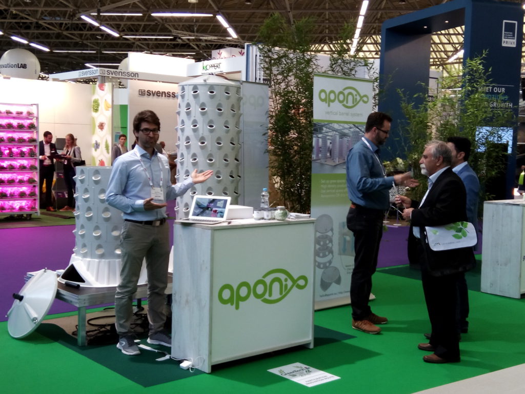 Aponix booth at GreenTech 2016 in Amsterdam