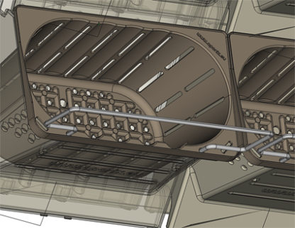 Brackets w216 h107 Metall Trellis for WallSystem - Image 3