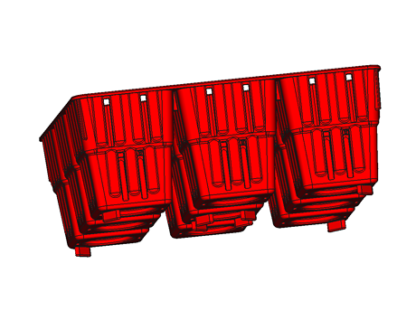 Preview: 3x3 Cell Substrate Inlay for Trays - Image 5